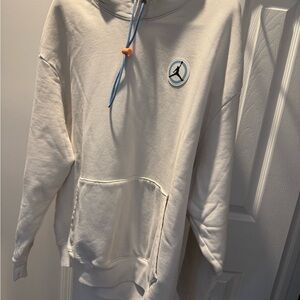 Jordan Cream Lightweight Shirt Jacket